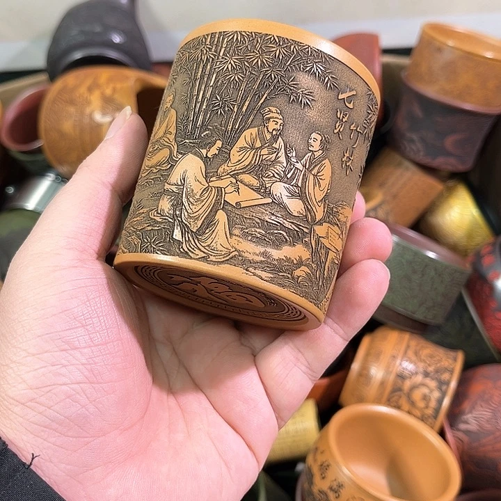 茶杯紫砂全手工紫砂主人杯