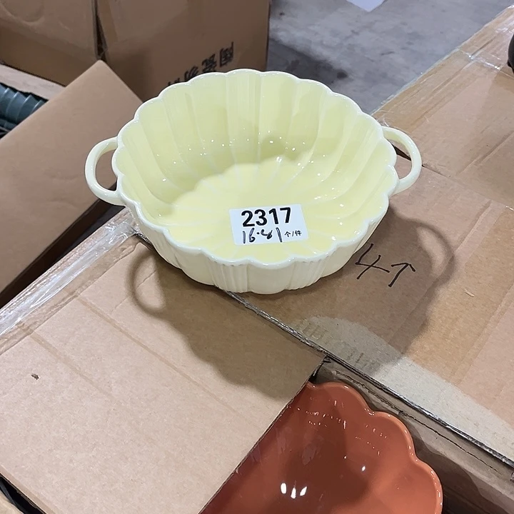 瓷微瑕外贸餐具2317