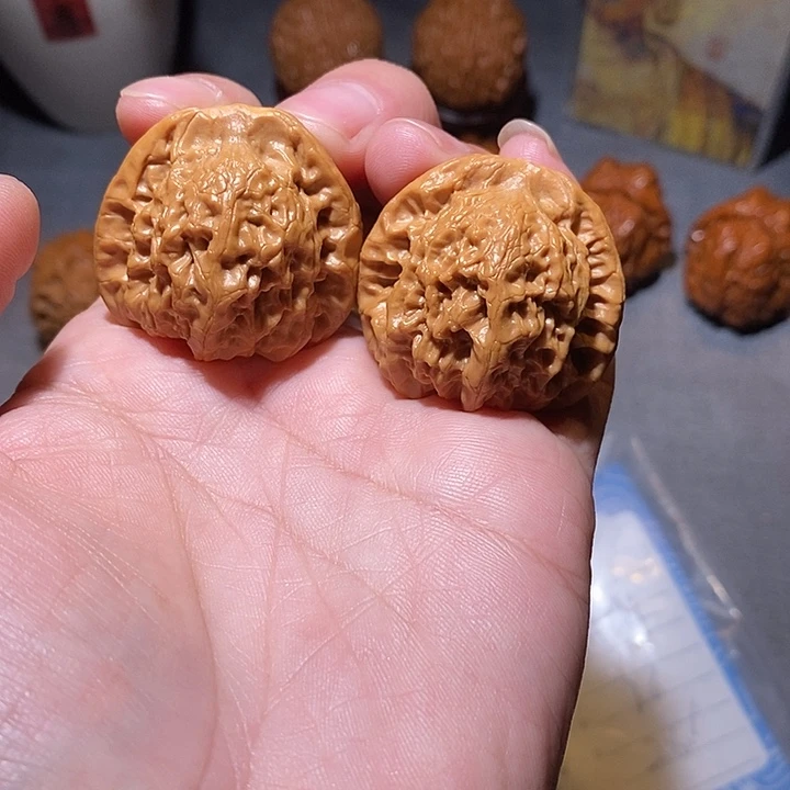 文玩核桃把件全品无修36尺蓟县佛肚