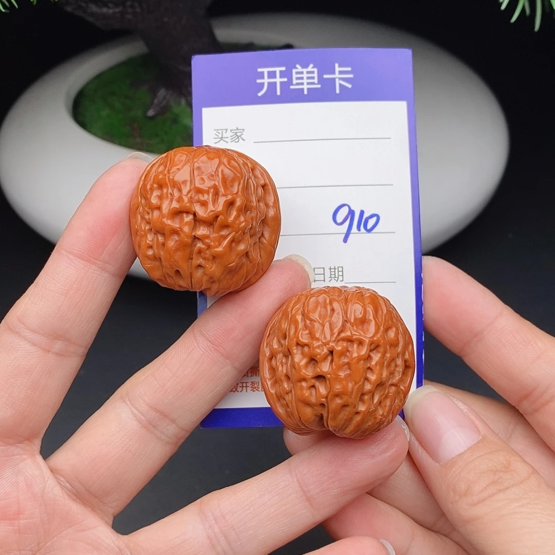 文玩核桃把件33甲骨文910