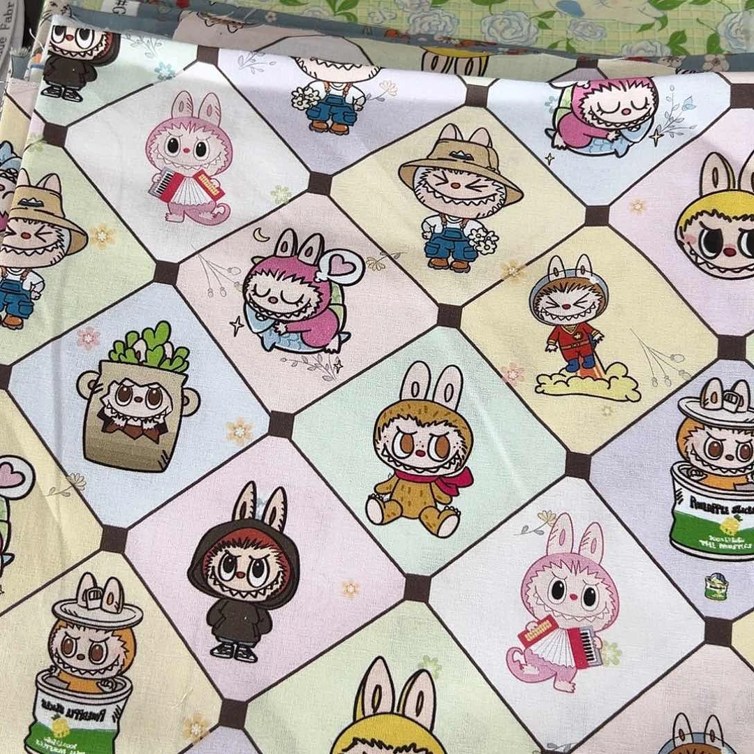 一米价纯棉平布1.1米宽果子布艺直播台地