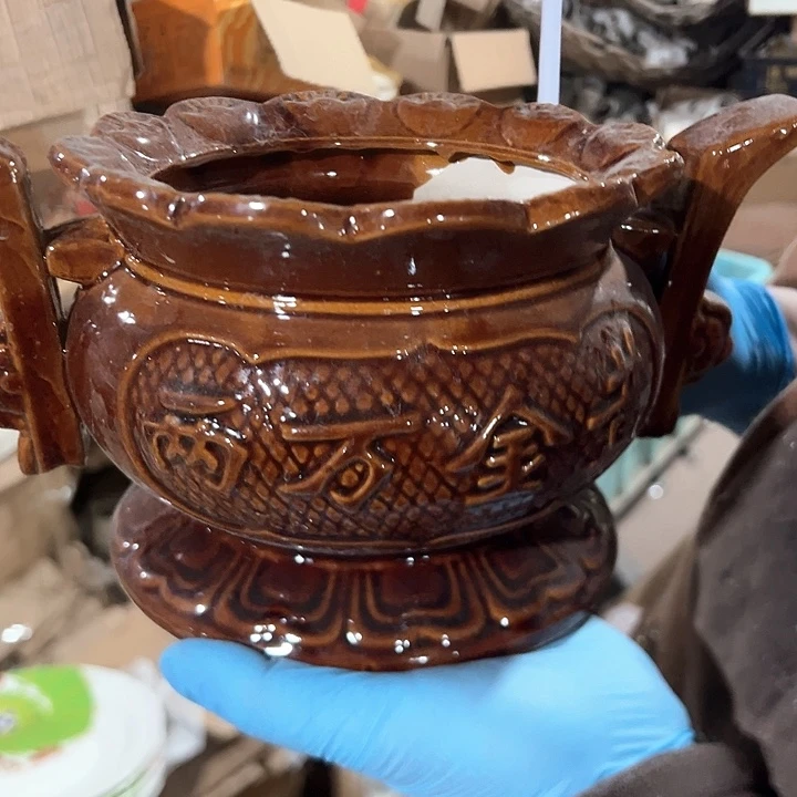 摆件陶瓷盘子碗啥都有