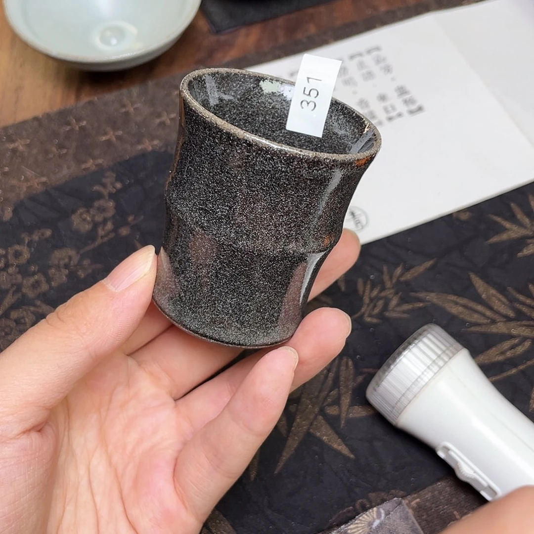 茶盏351 福临号建盏柴烧薄胎