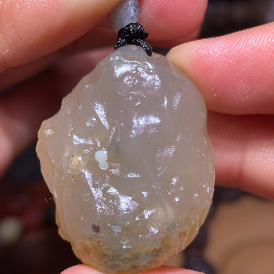 未镶嵌玛瑙/玉髓珠宝半成品