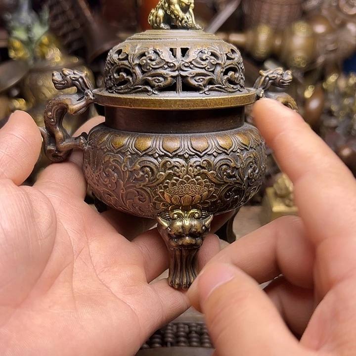 文玩铜器工艺把玩摆件