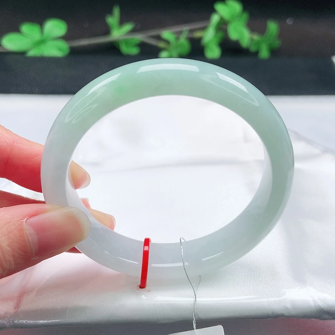 未镶嵌手镯翡翠54圈