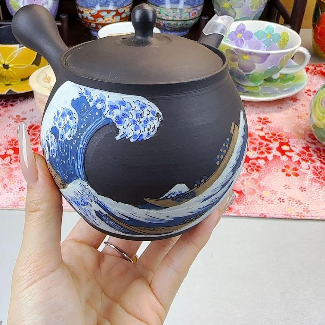 他家茶具瓷器真美