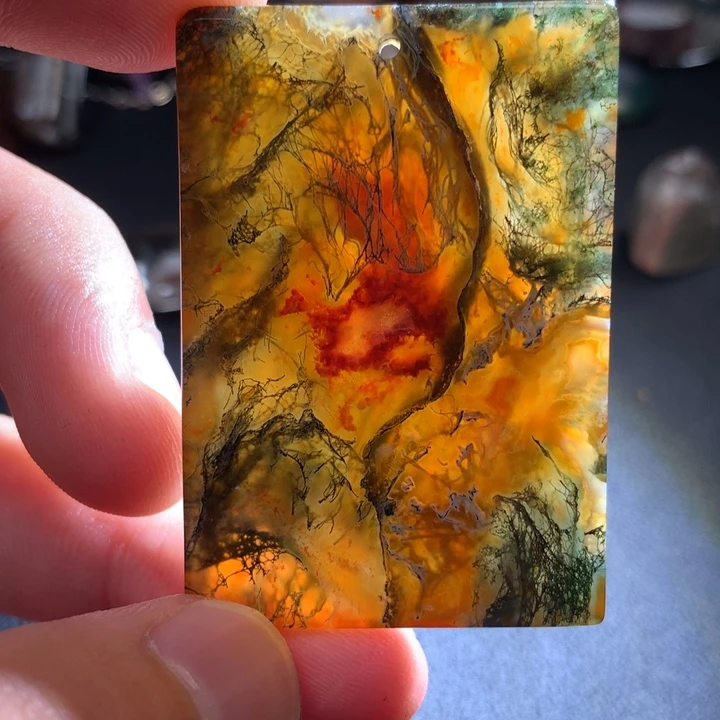 玛瑙/玉髓颈饰未镶嵌华****素