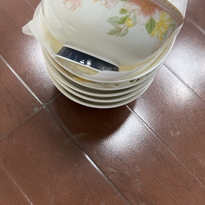 瓷瑕疵6寸面碗6个装