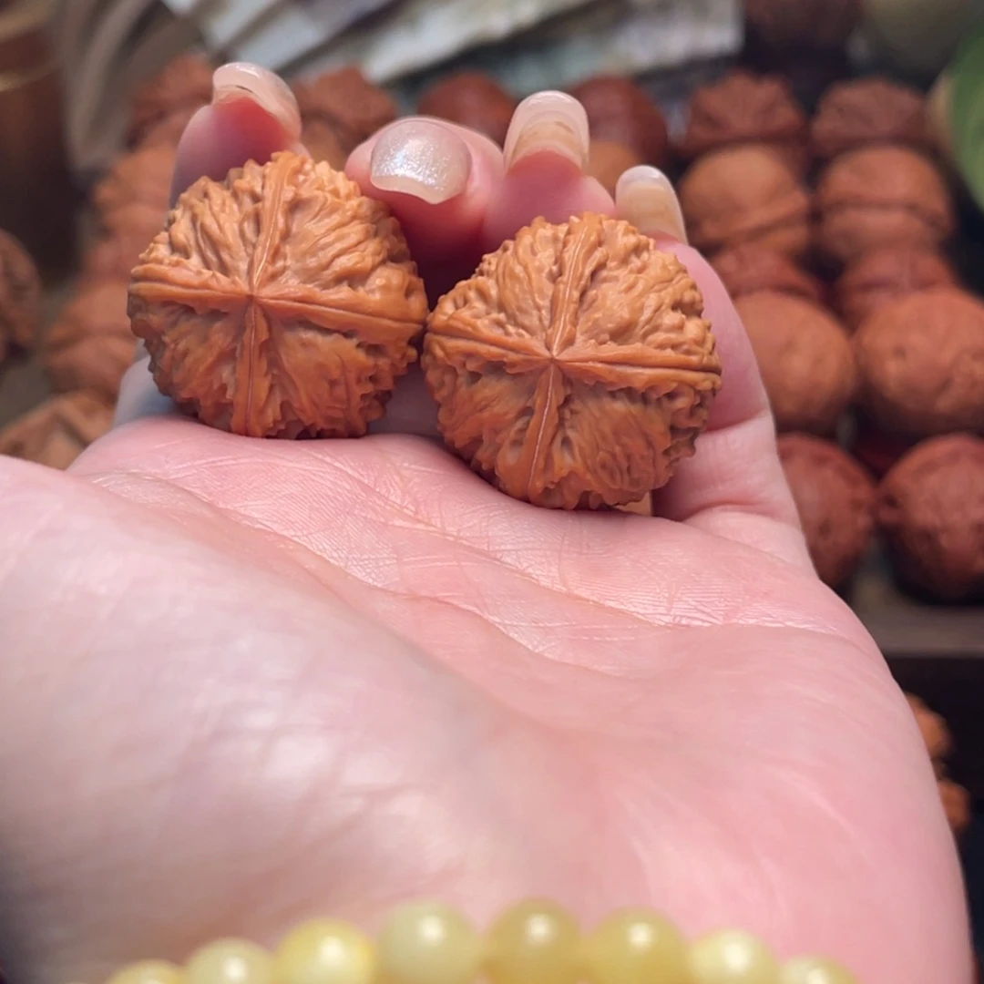 把件文玩核桃蚂蚁四棱