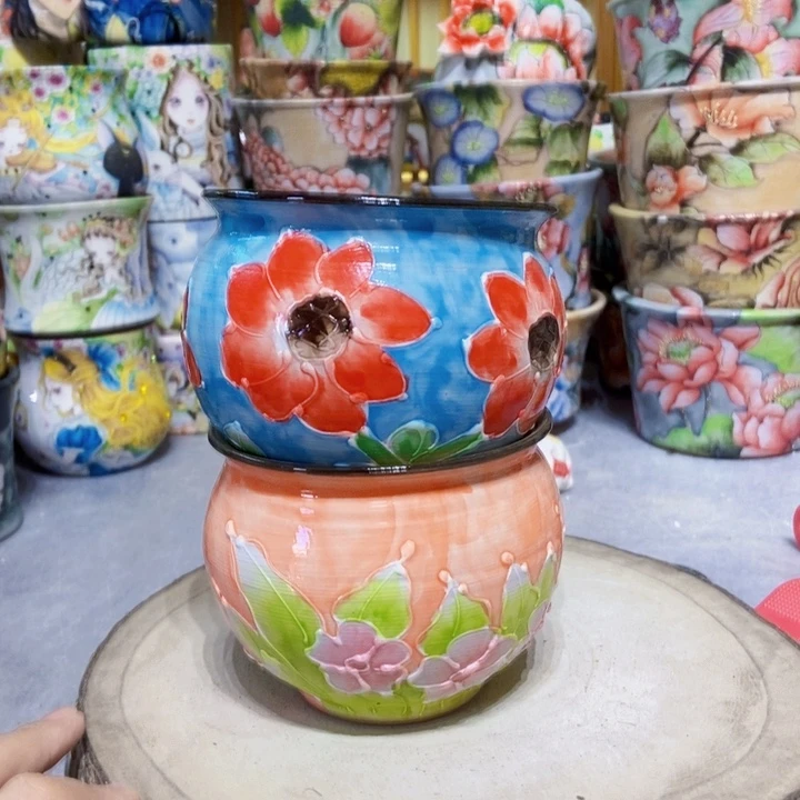 景德镇艺术手绘作品