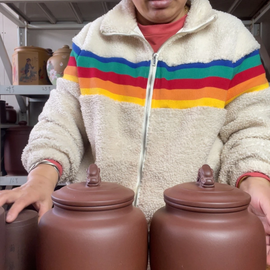 紫砂茶叶罐今天晚上