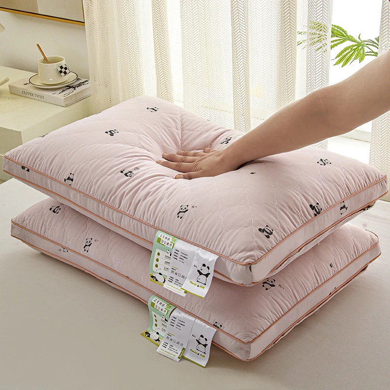 酒店专用护颈椎助睡眠枕芯单人学生宿舍家用整头