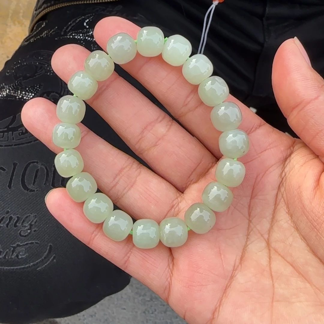 和田玉手串未镶嵌