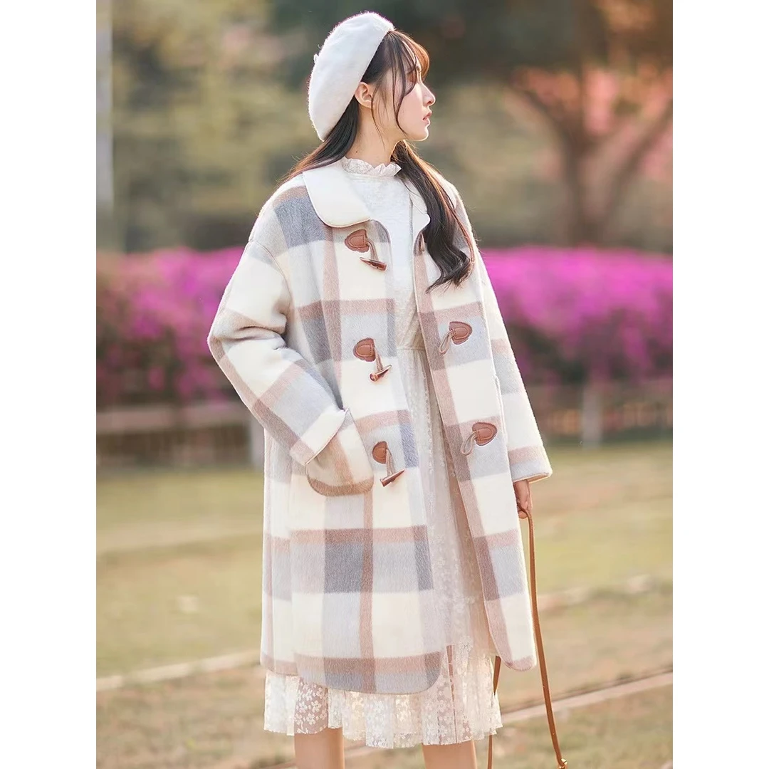 B861-B870毛衣网红洋气时尚宽松加绒加厚秋冬套头针织百搭女士