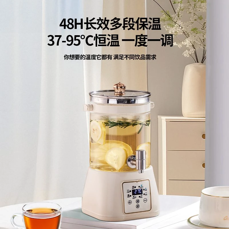 英国养生壶炖煮一体煮茶壶带水龙头烧水壶家用多功能大容量花茶壶