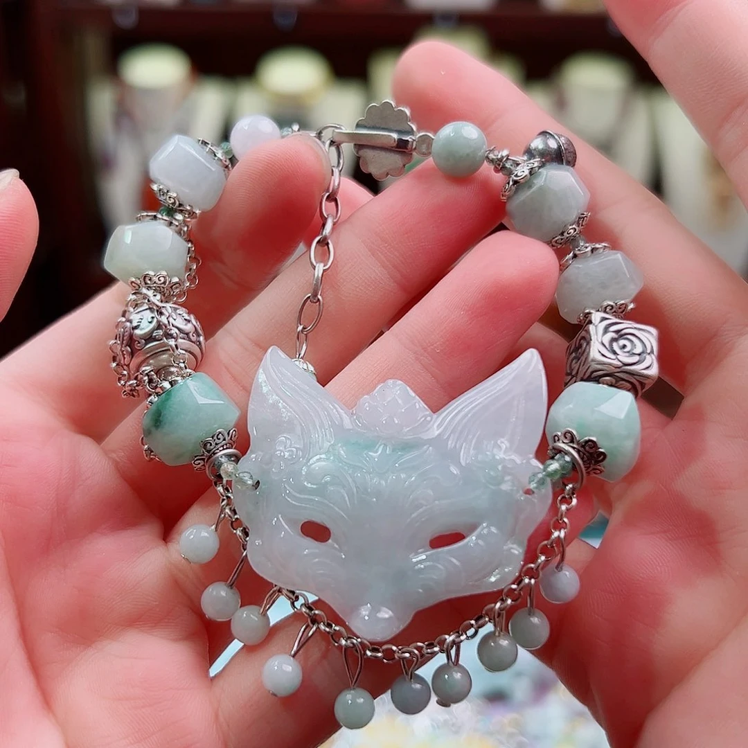 未镶嵌手链翡翠手链