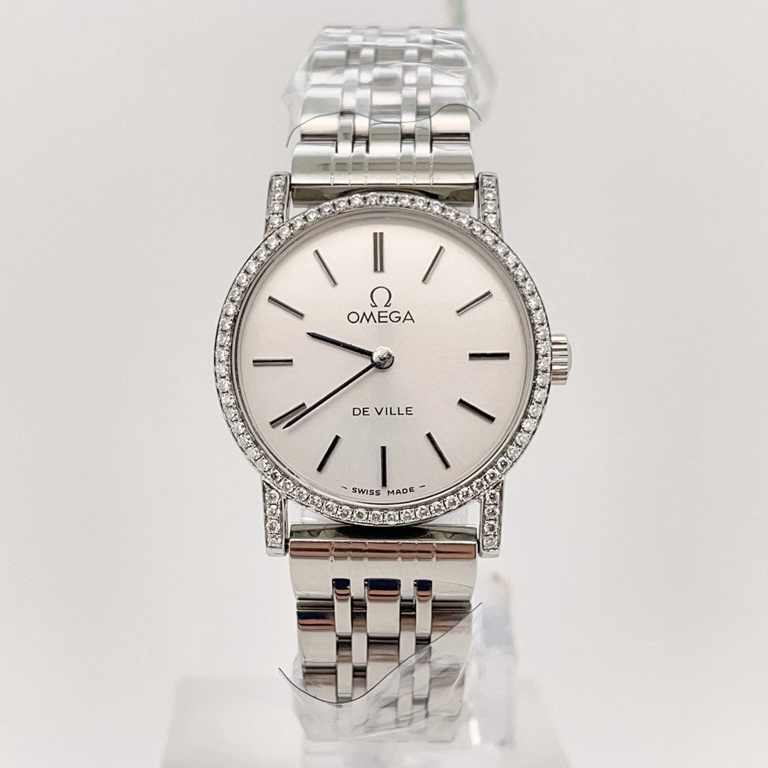 95新 Omega/欧米茄  手动机械后钻25mm/公价32999/W12539