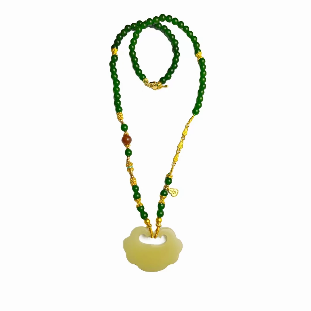 厚桩如意吊坠E08-29赠链礼盒(多样性发)