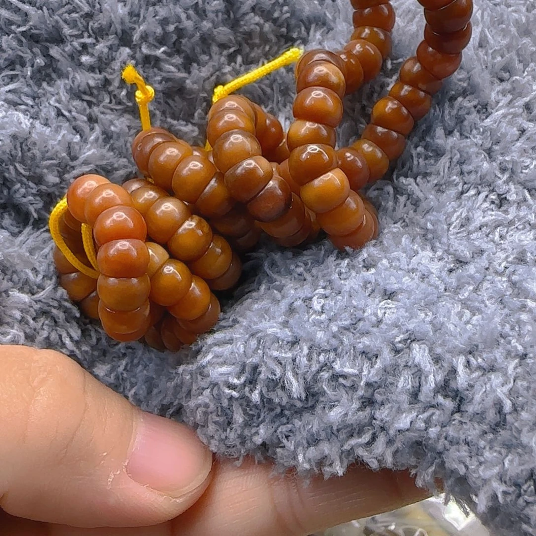 ****语星月菩提手串110傲世龙脊菩提7-108
