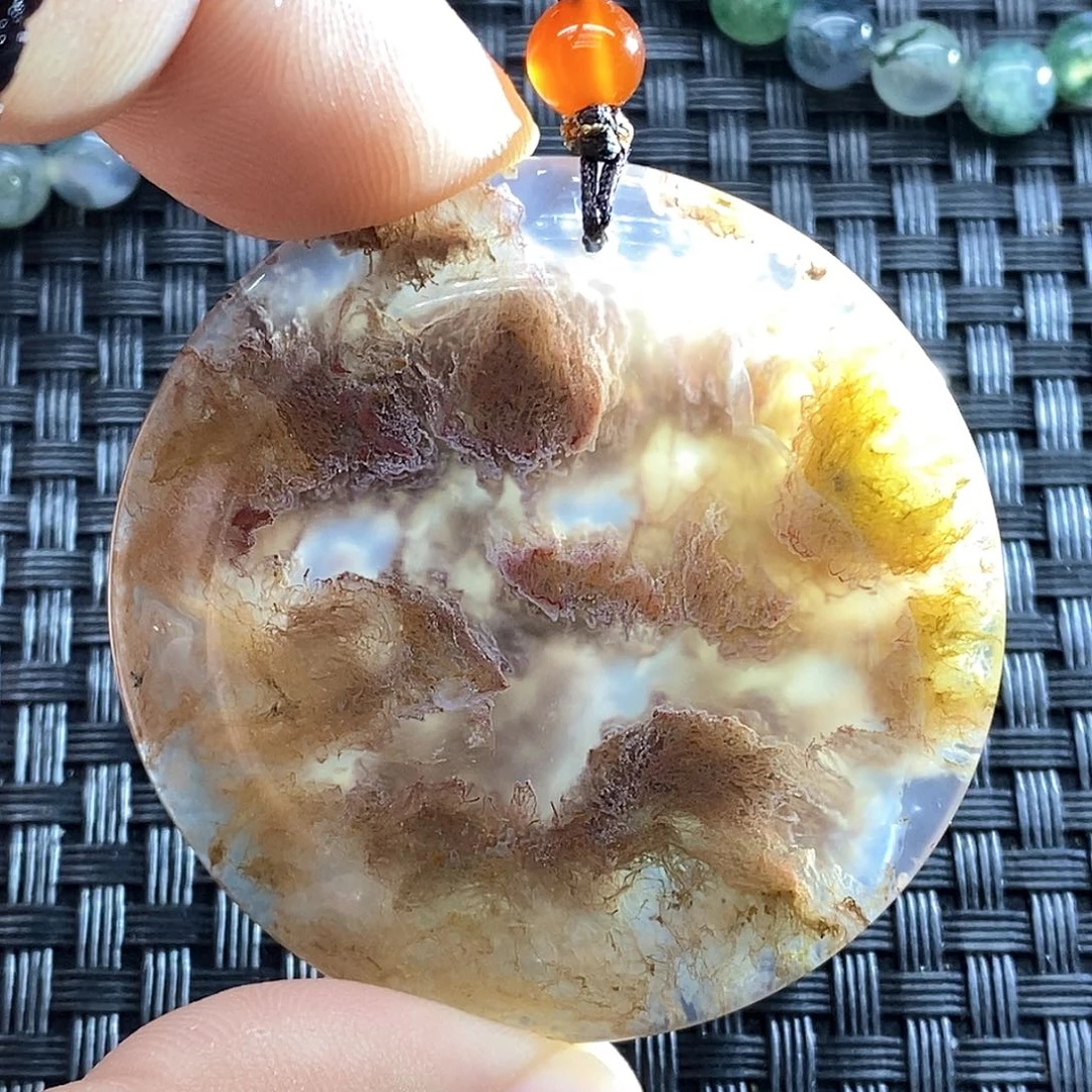 玛瑙/玉髓颈饰未镶嵌ぃ*゛