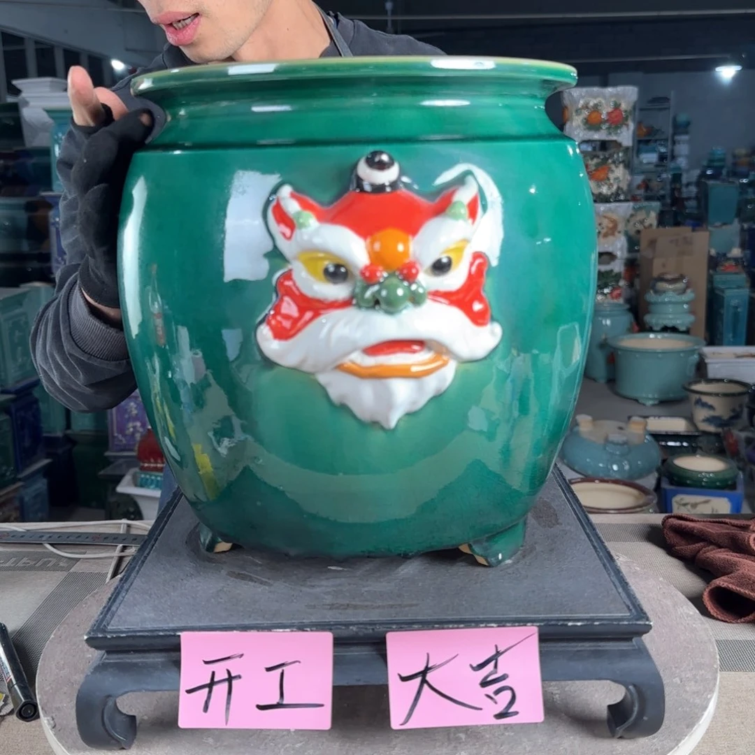 一风堂石湾花盆。