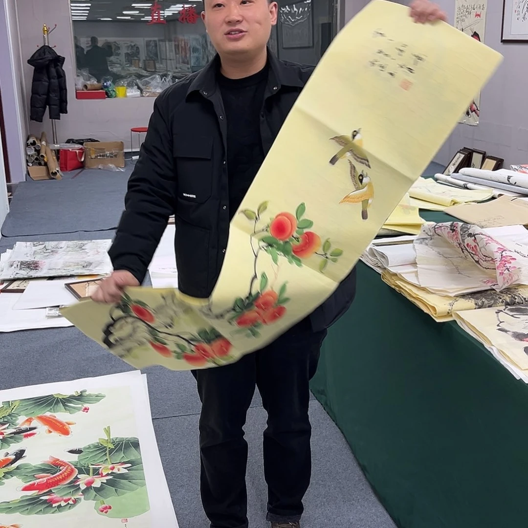 国画宣纸国画作品纯手绘