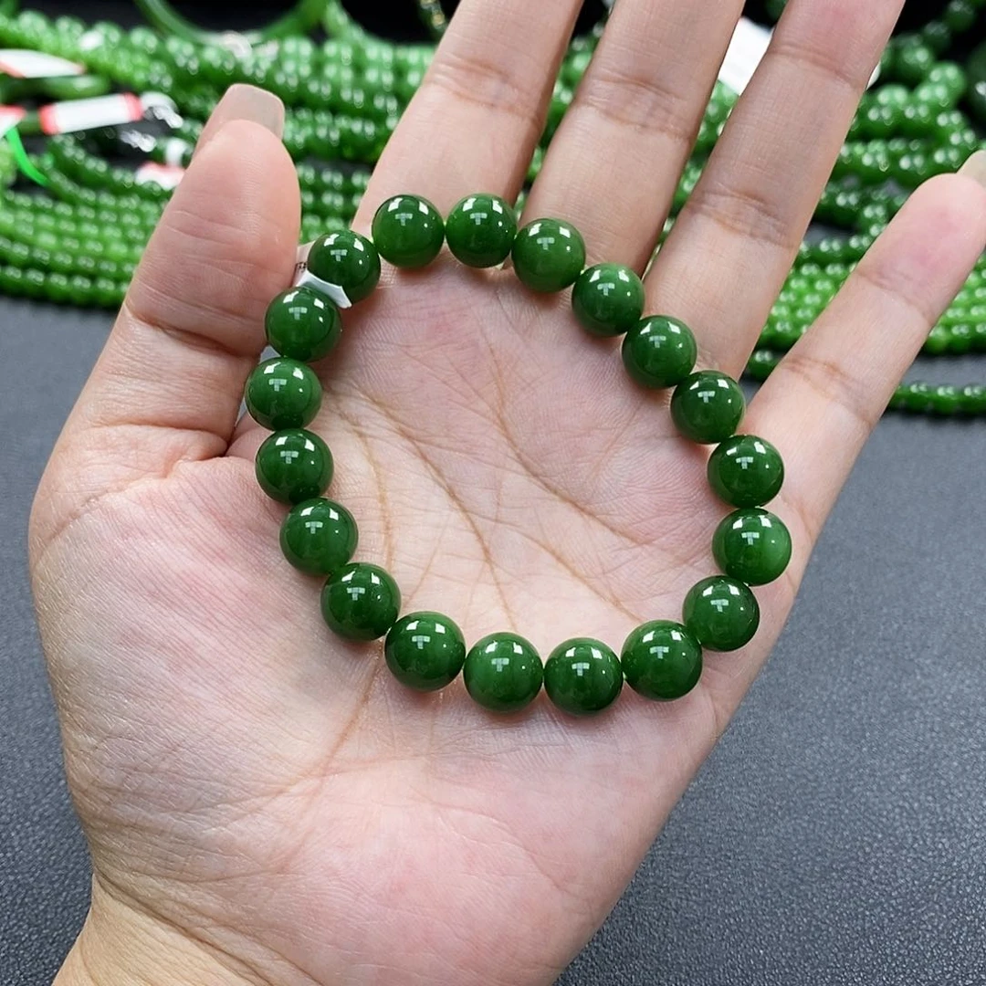 未镶嵌手串和田玉（肉底老料）