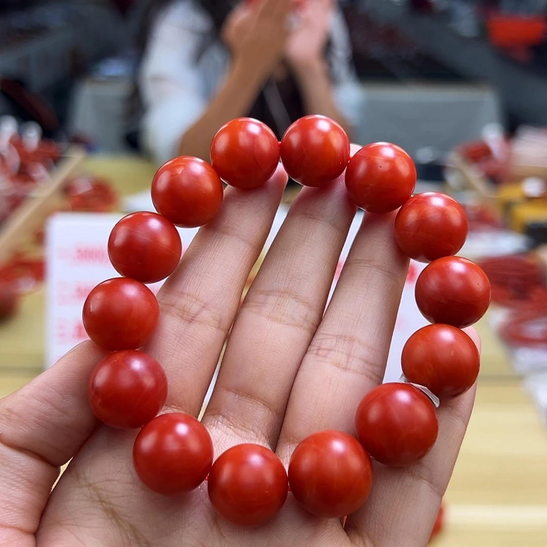 T***。南红玛瑙多样性发一，卡15mm未镶嵌