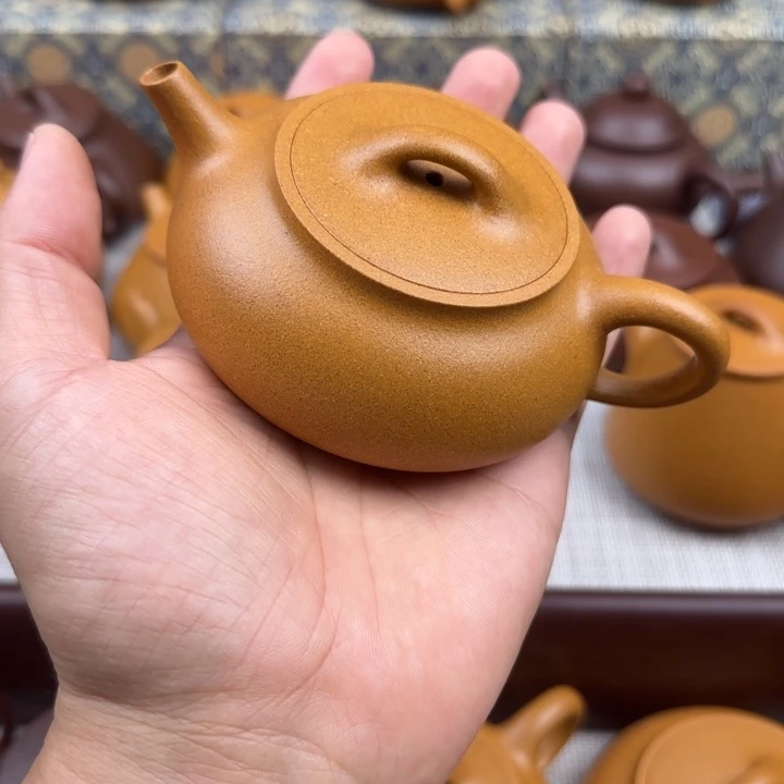茶壶紫砂黄金段零添加