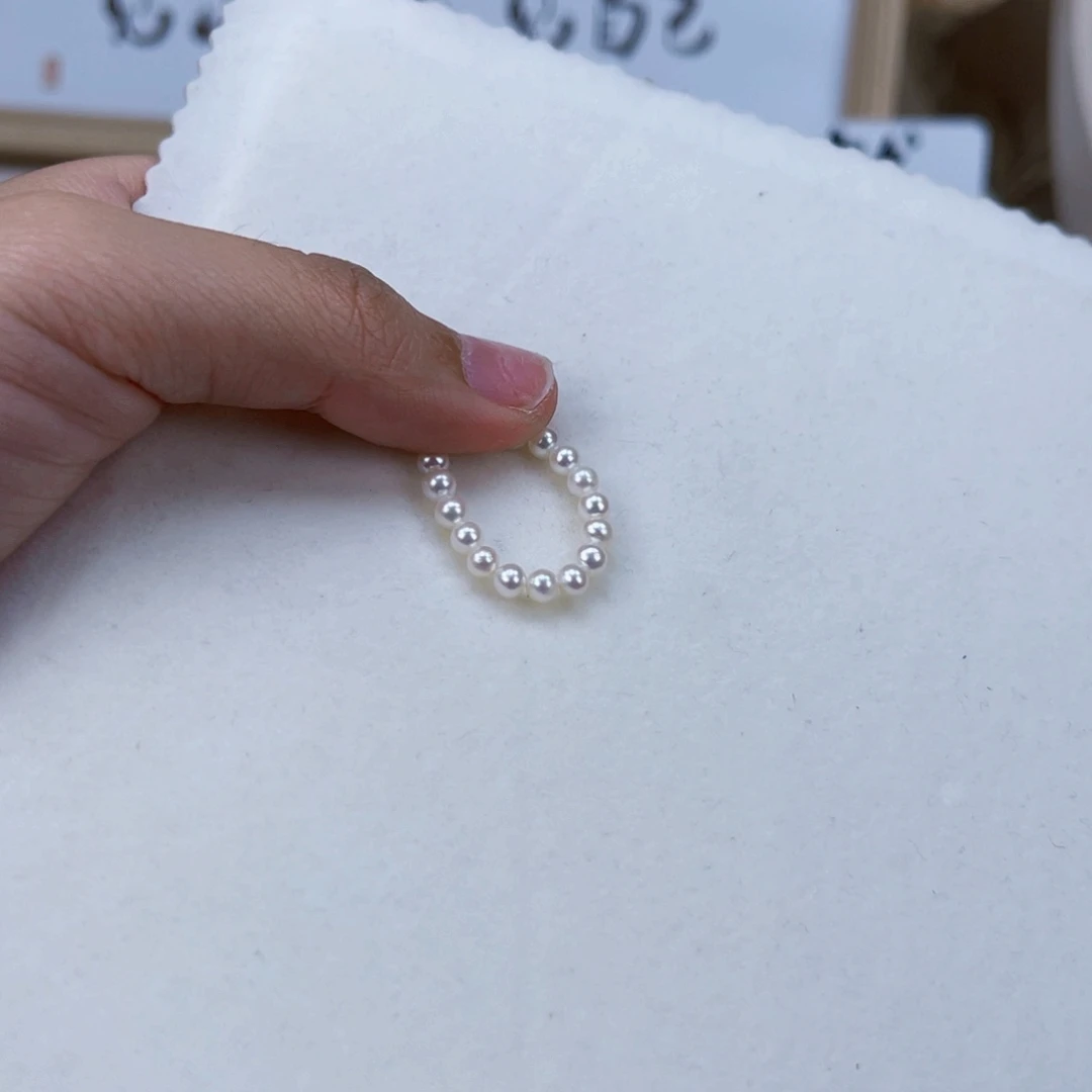 戒指未镶嵌淡水珍珠
