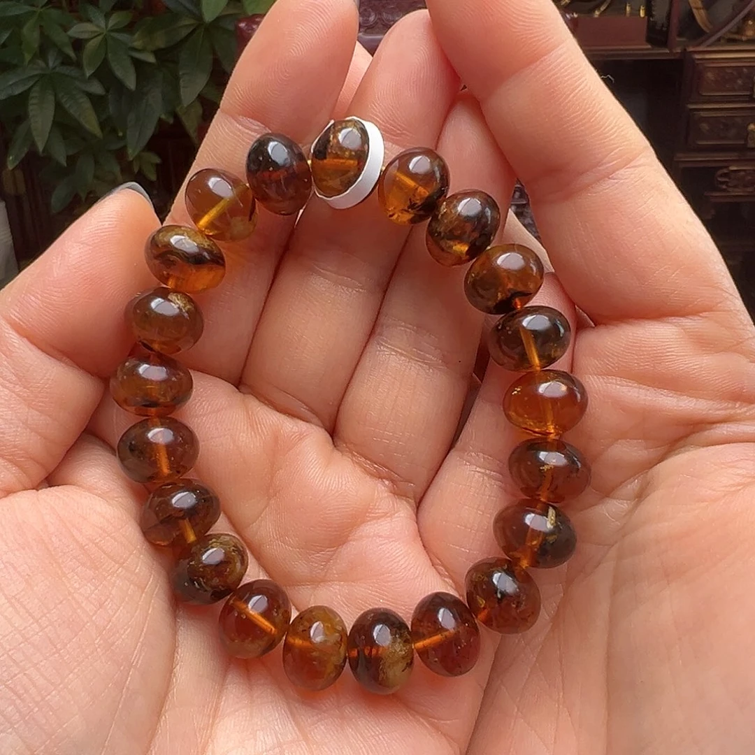 琥珀未镶嵌裸石抚顺琥珀10024十一