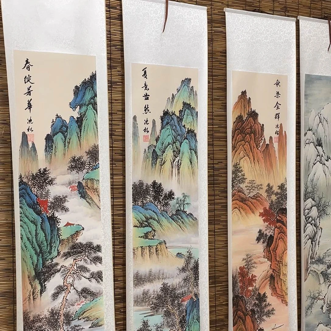 国画老师手笔手绘作品y