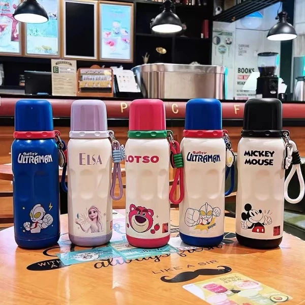 W3-保温水杯2024新款运动吸管水杯男女卡通可爱双饮杯子便携