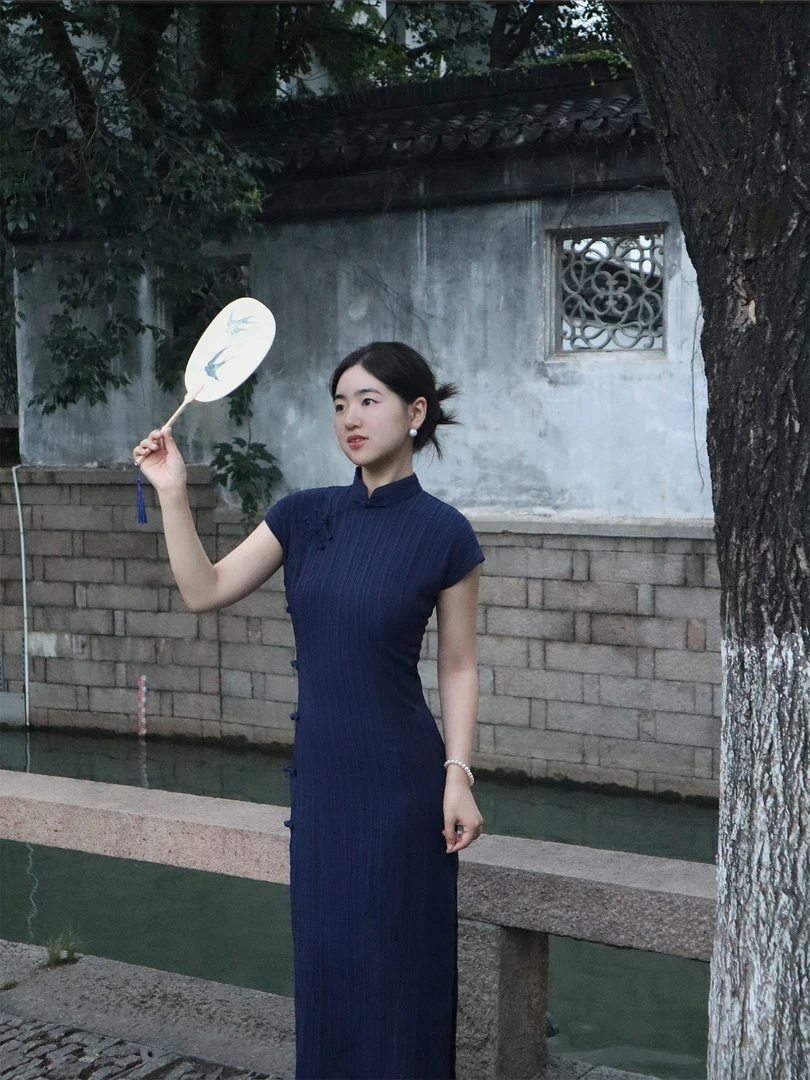 【双11清库存专拍链接】NO退NO换！下单备注编码！！显瘦新中式旗袍裙1