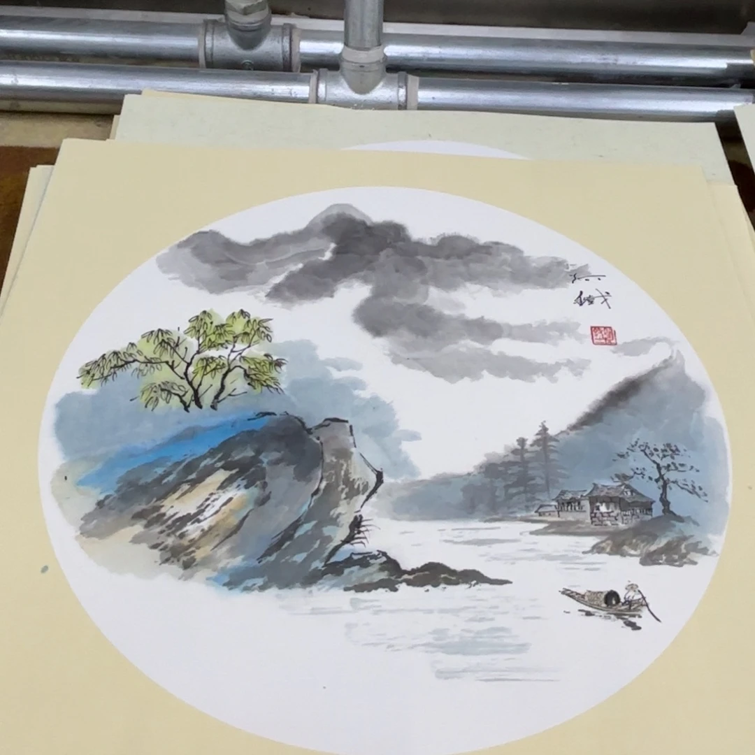 国画赵铁老师作品刘