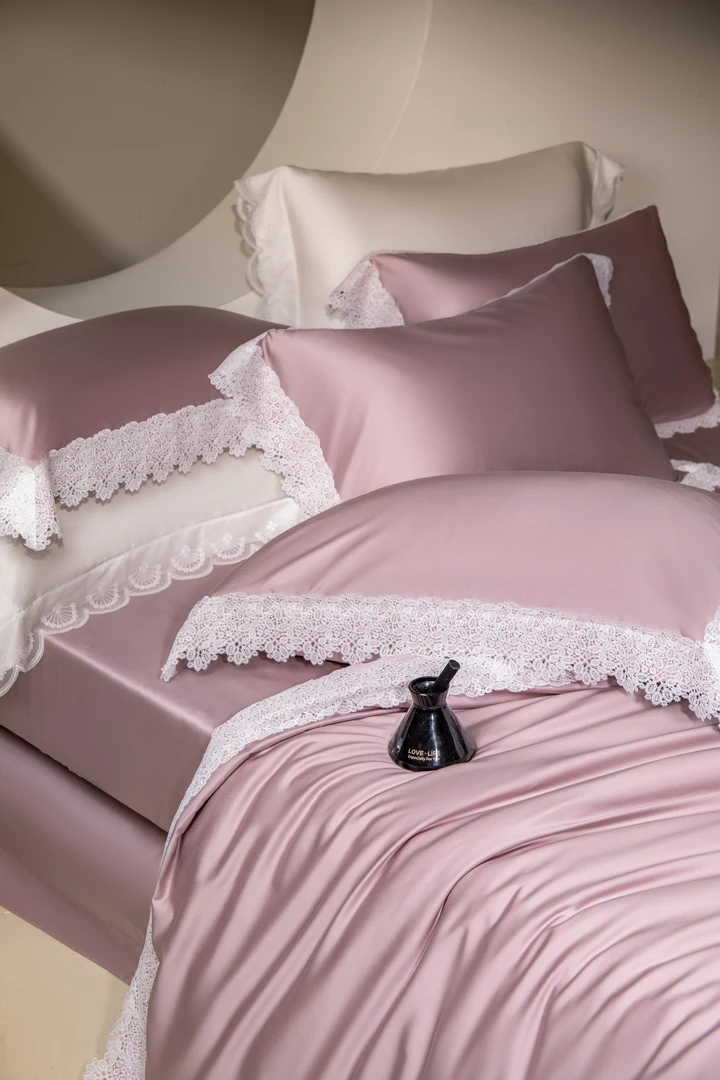 【SeeySe Life】法式古典优雅丝滑柔软细腻顺滑亲肤四件套-恩露