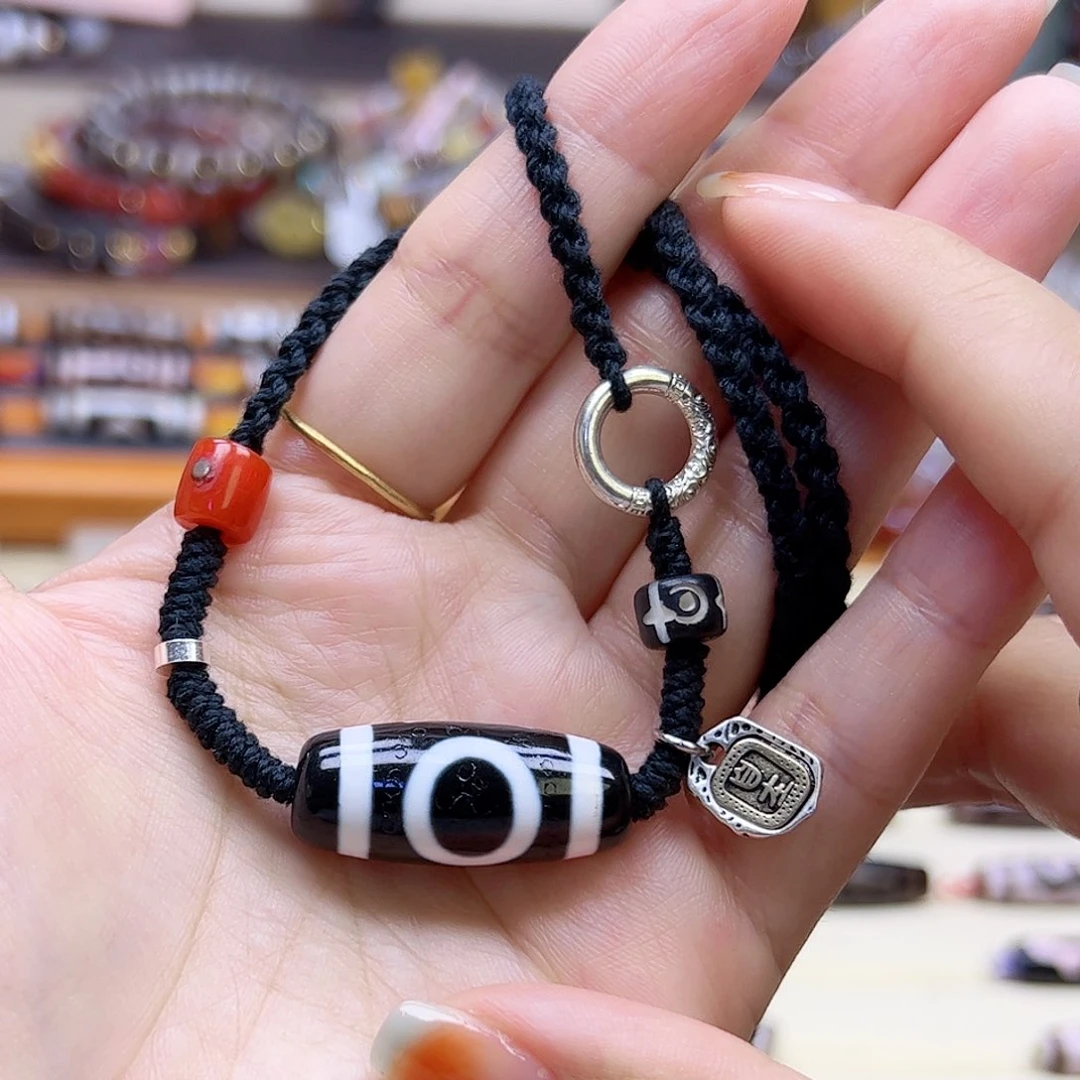 玛瑙/玉髓颈饰合金