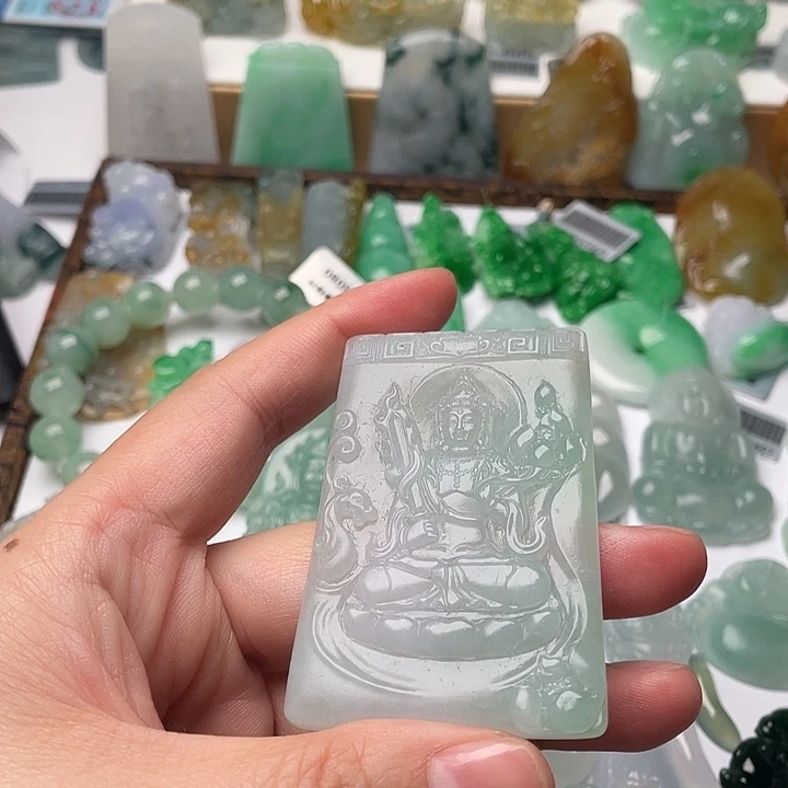 定制翡翠未镶嵌五****店