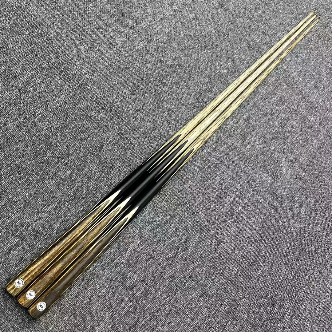 （墨西哥微凹黄檀鬼眼）（白蜡木）精匠纯手工台球小头杆全新随机剑纹