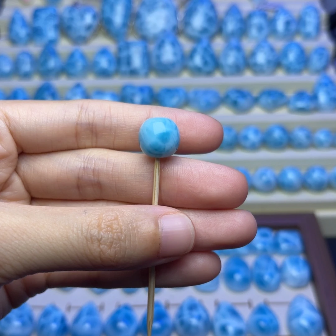 针钠钙石（海纹石）未镶嵌珠宝半成品S****n