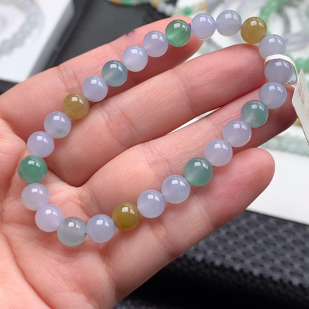 未镶嵌手链翡翠翡翠卡7.2