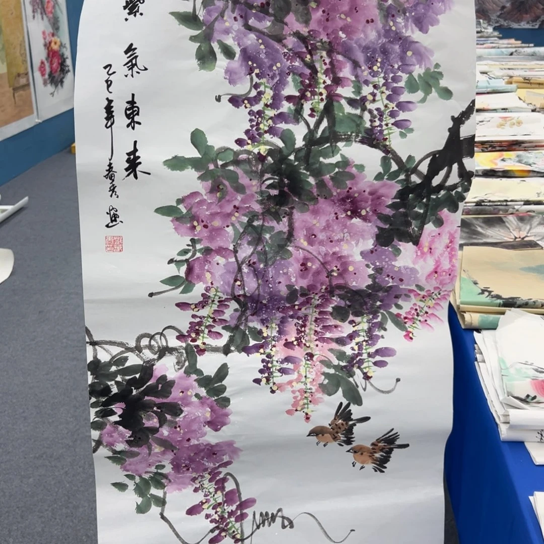 国画国画纯手绘作品