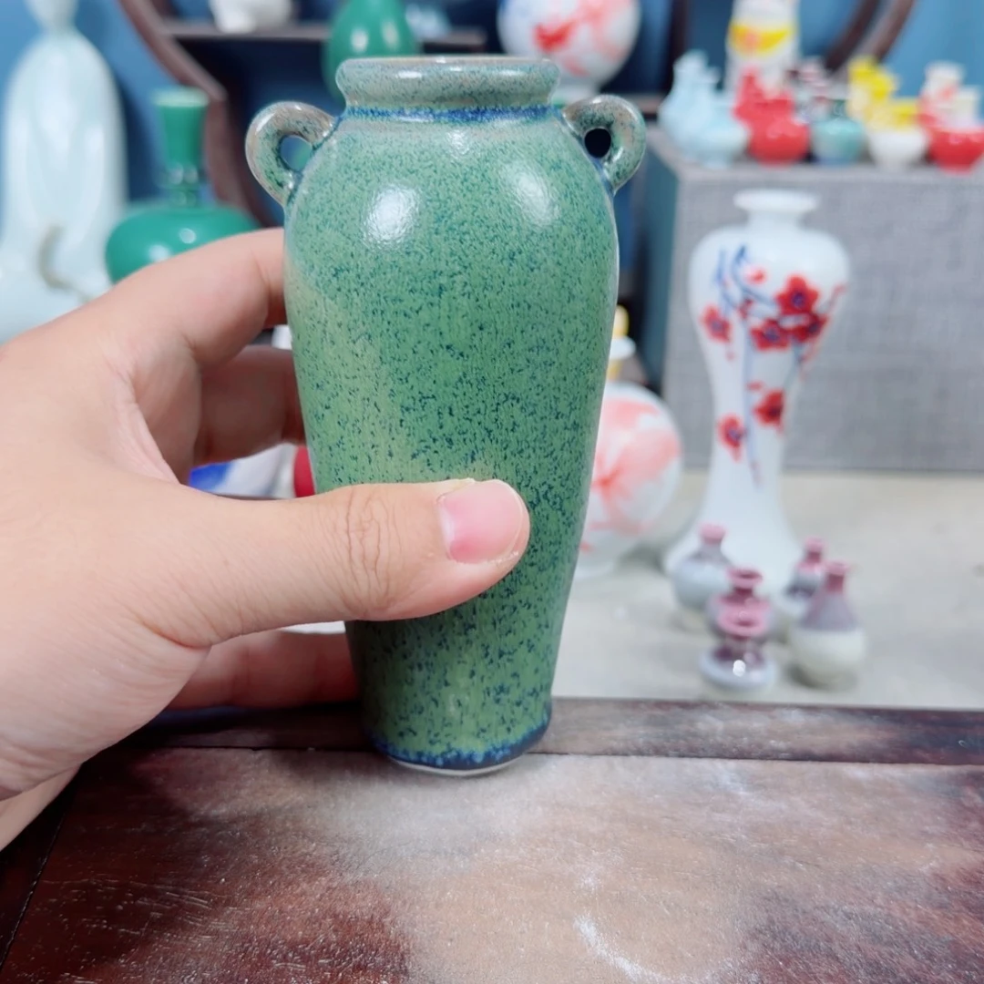 陶瓷手工小花器摆件