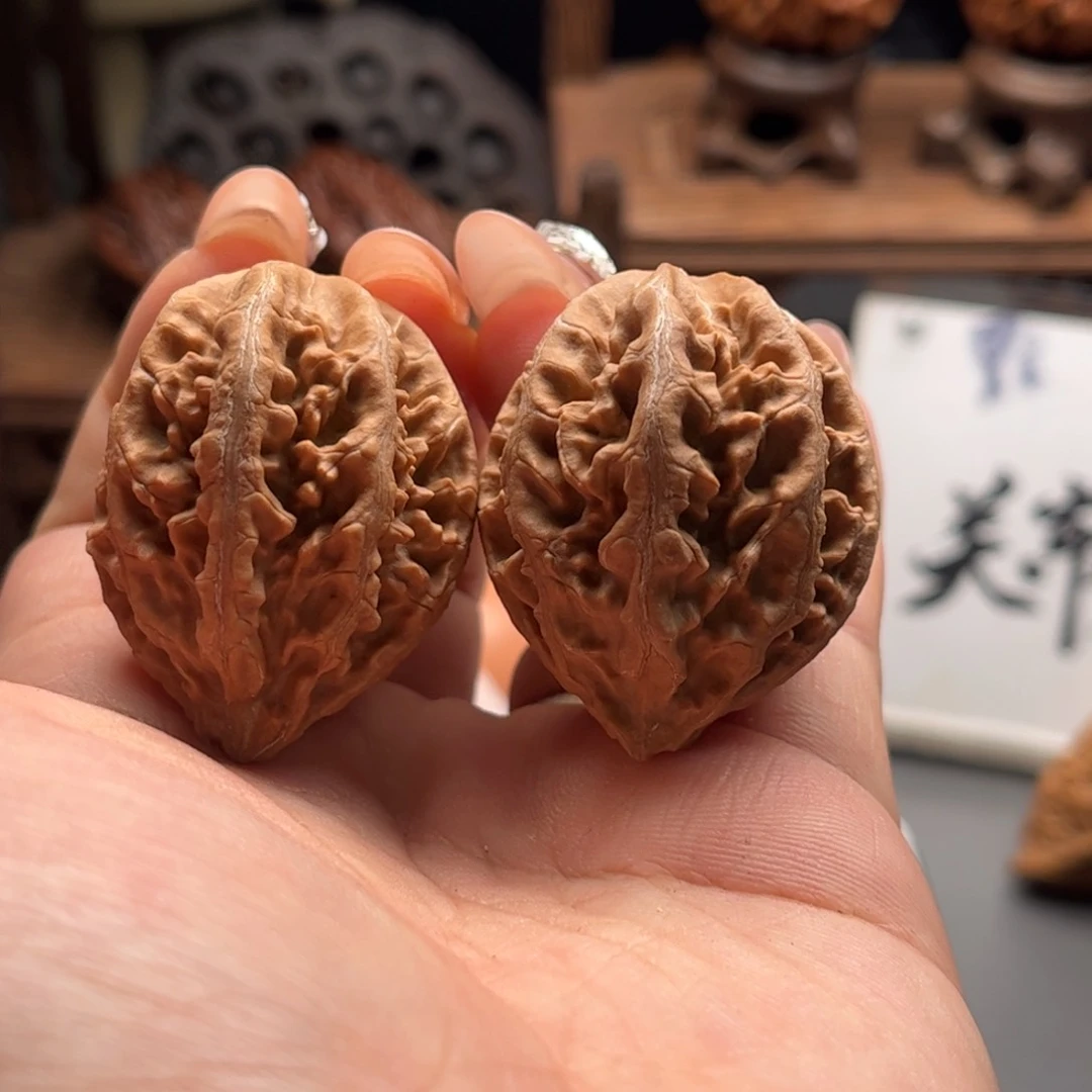 文玩核桃把件关东木子家楸大胖27