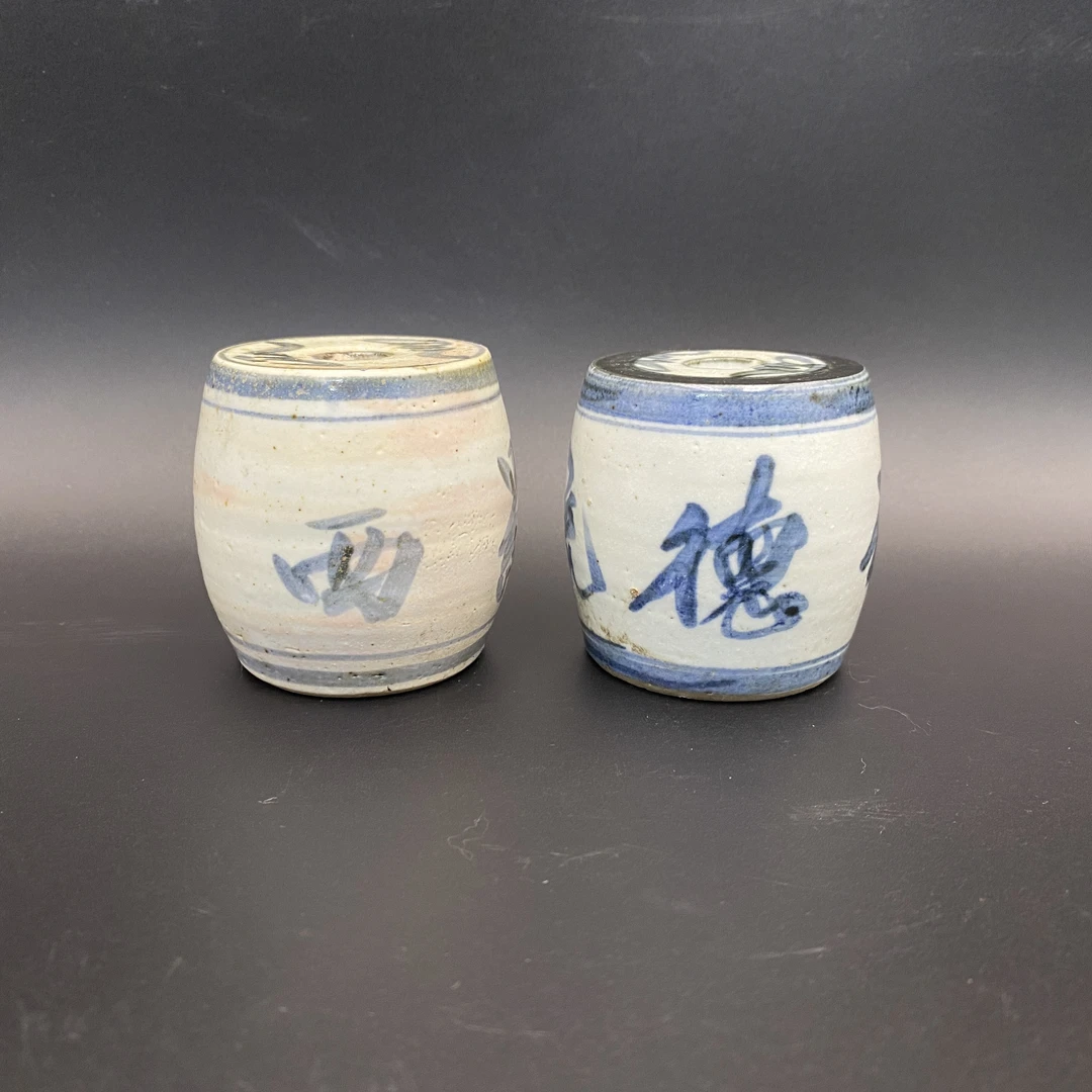 陶瓷摆件（烛台一对）
