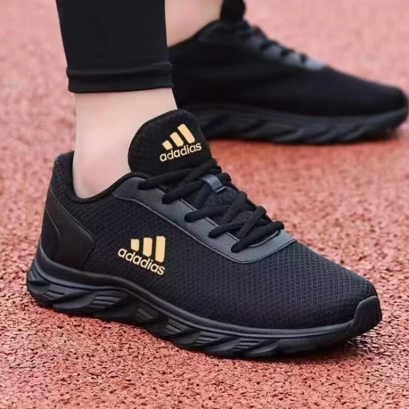 男鞋经典款爆款夏季简约百搭透气网布鞋轻便防滑时尚潮鞋耐磨