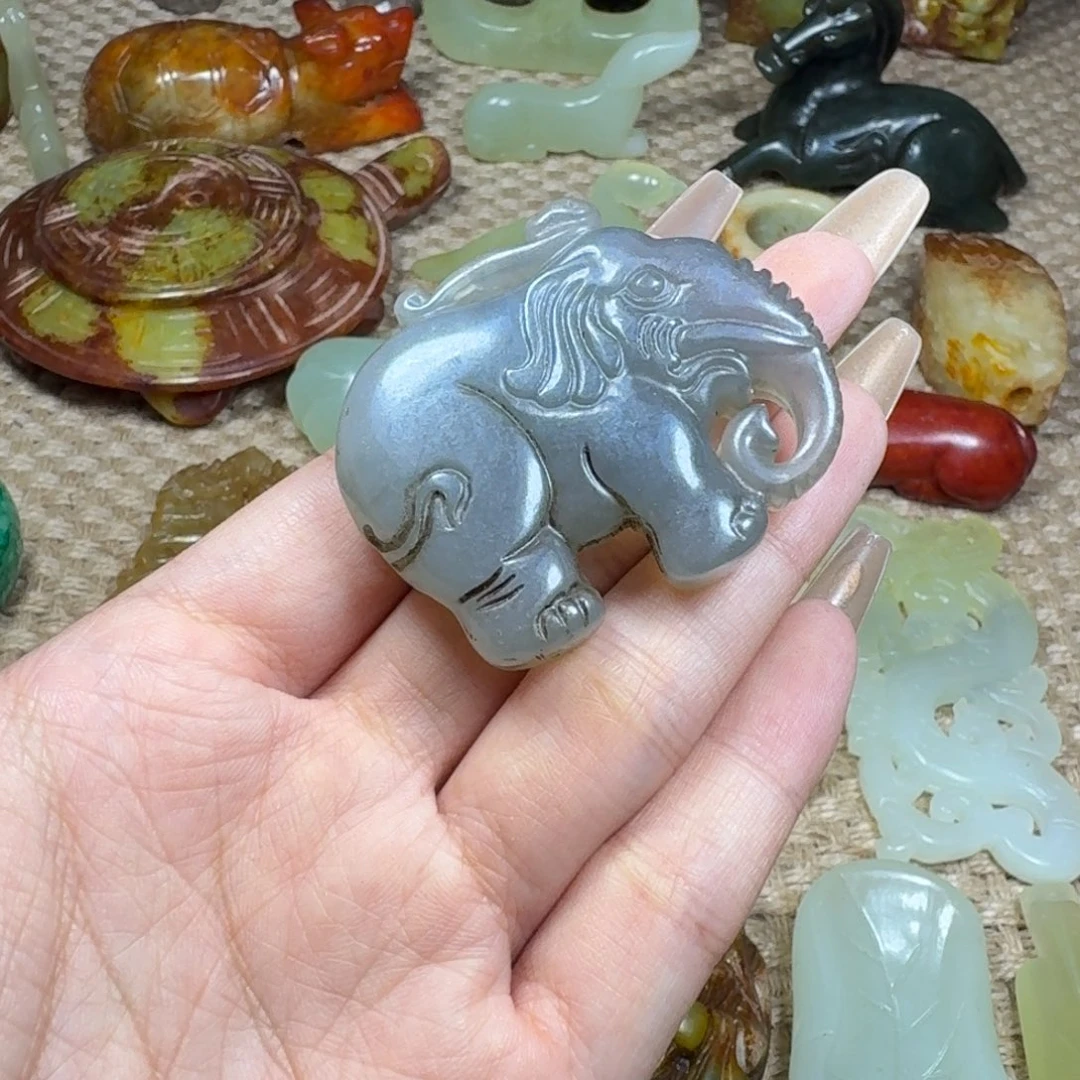吊坠白玉菩提挂件