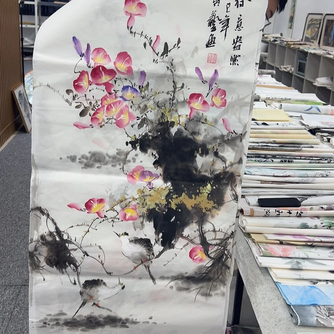 国画国画纯手绘作品