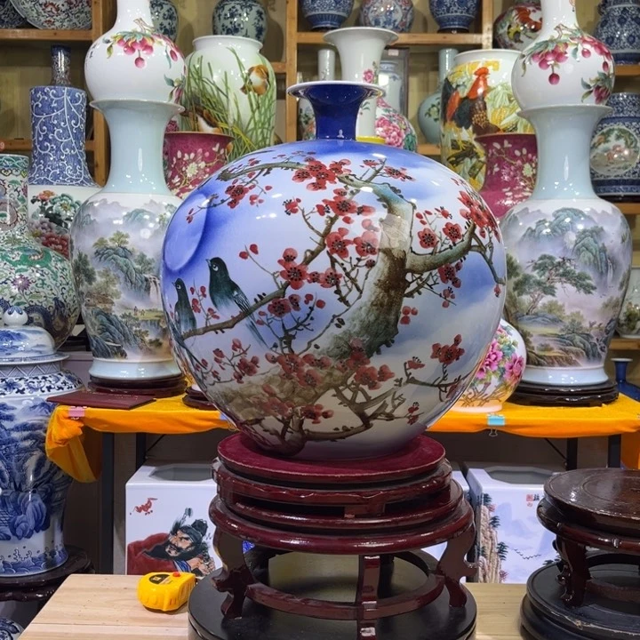 景德镇陶瓷花瓶摆件